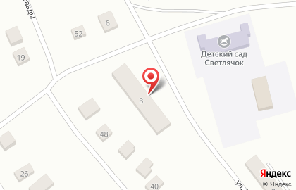 Детский сад Светлячок на улице Горького на карте