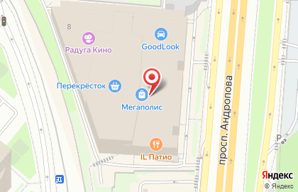 Банкомат СберБанк на метро Технопарк на карте