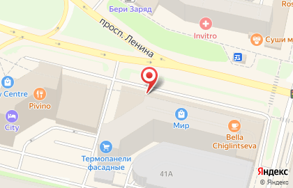 Магазин товаров для ногтевого сервиса Shopnails на проспекте Ленина на карте