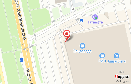 Банкомат Газпромбанк на проспекте Богдана Хмельницкого, 164 на карте