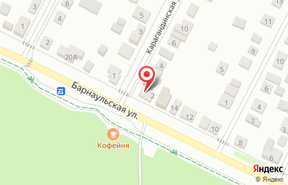 Столовая Ташкент на Барнаульской улице на карте