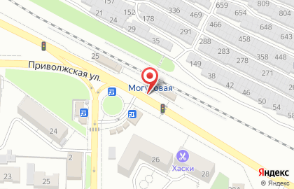 Киоск фастфудной продукции, г. Жигулёвск на Приволжской улице на карте