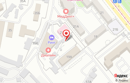 Клиника Диалайн на Краснознаменской улице на карте