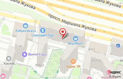 ВиконТ на проспекте Маршала Жукова на карте