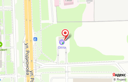 Терминал 1 в Нижегородском районе на карте