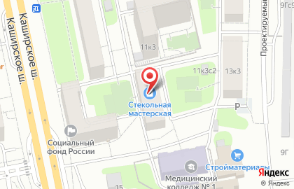 Магазин продуктов в Москве на карте