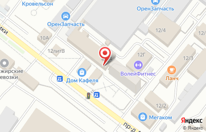 Магазин Мечта рыбака в проезде Автоматики на карте