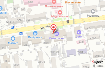 Компания Текстильград на улице Мира на карте