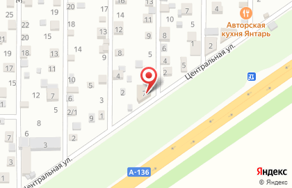 Магазин Центральный в Прикубанском районе на карте
