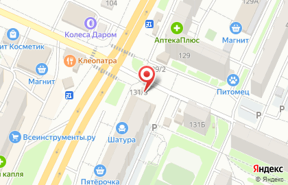 Магазин овощей, фруктов и сухофруктов в Тракторозаводском районе на карте