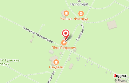 Летнее кафе Петрушка на карте
