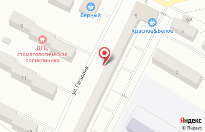 Мини-пекарня Хлебный дворик на улице Гагарина на карте