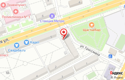 Бар Бункер в Тракторозаводском районе на карте