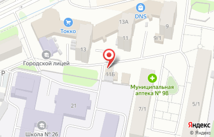 Продуктовый магазин Сладушка на улице Ярославского на карте
