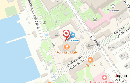 Ночной клуб Formula на карте