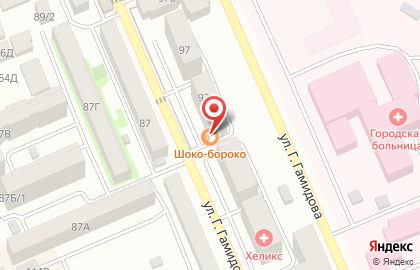 Мясная лавка в Избербаше на карте