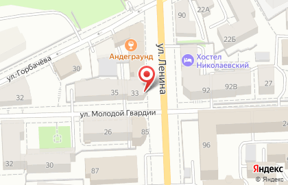 Медицинский центр Стоматология без боли на улице Ленина на карте