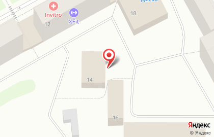 Автостоянка в Красноярске на карте