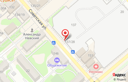 Банкомат Возрождение на Советской улице на карте