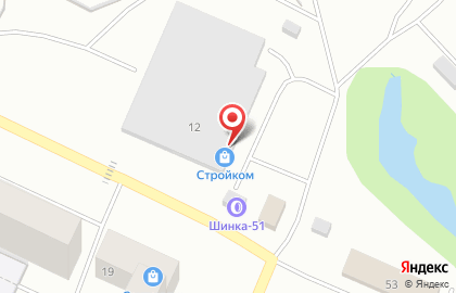 Торговая компания Стройком в проезде Михаила Ивченко на карте