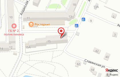 Юридическая компания в Калининграде на карте