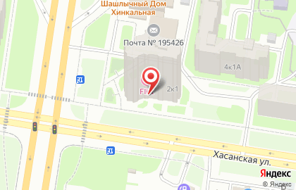 Страховая компания Ренессанс страхование на метро Проспект Большевиков на карте