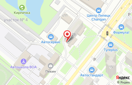 Магазин автозапчастей Автофан в Октябрьском районе на карте