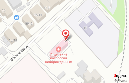 Отделение патологии новорожденных на карте