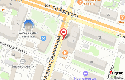 Центр обоев в Иваново на карте