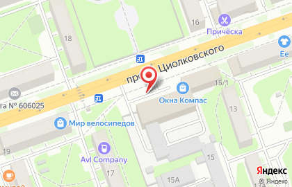 MTT.DOM на проспекте Циолковского на карте