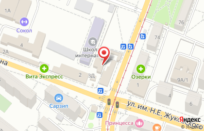 Мастерская по изготовлению ключей в Кировском районе на карте