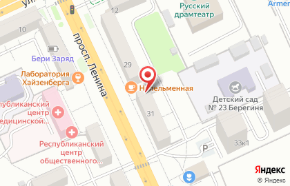 Салон-парикмахерская Профиль на проспекте Ленина на карте