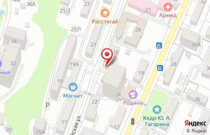 Цветочная мастерская Лаванда на Красноармейской улице на карте