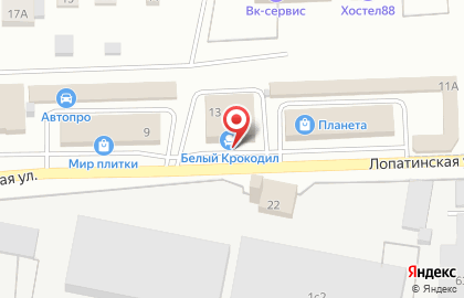 Мебельный центр Белый Крокодил на карте