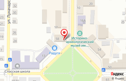 Супермаркет Дикси в Спасск-Рязанском на карте