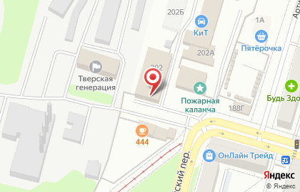 Эконом-парикмахерская Эконом-парикмахерская в Твери на карте