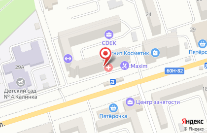 НИКА на Садовой улице на карте