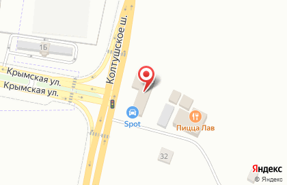 Автомойка в Санкт-Петербурге на карте