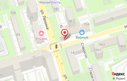 Продуктовый магазин в Москве на карте