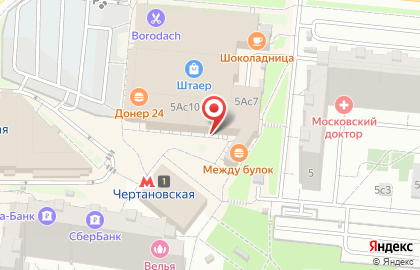 Магазин и киоск ОкМилк на Балаклавском проспекте на карте