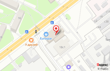 Сток-центр в Видном на карте