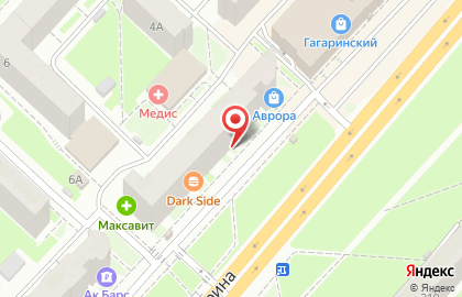 Супермаркет Пеликан на проспекте Гагарина на карте