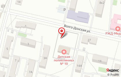 ООО Росгосстрах-Медицина на Волго-Донской улице на карте
