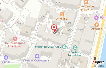 Инфопространство на карте