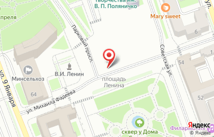 ST в Ленинском районе на карте