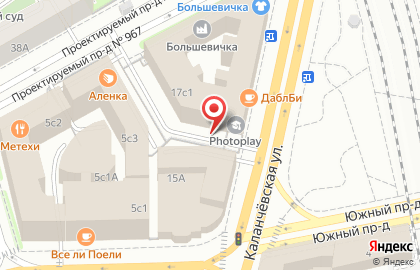 Школа Актуального Кодинга на Каланчёвской улице на карте