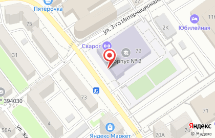 Клуб единоборств Александр на Средне-Московской улице на карте