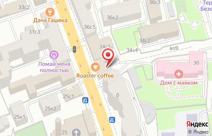 Вега на Долгоруковской улице на карте