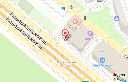 Автосалон Авиньон в Москве на карте
