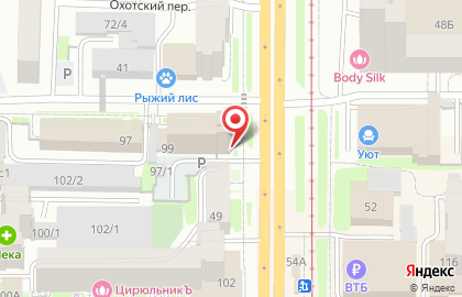 Адвокатское бюро Томской области Право для бизнеса на улице Никитина на карте